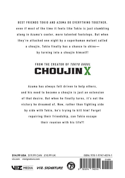 Choujin X Manga Volume 4