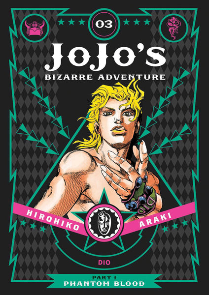 JoJo's Bizarre Adventure Part 1: Phantom Blood Manga Volume 3 (Hardcover)